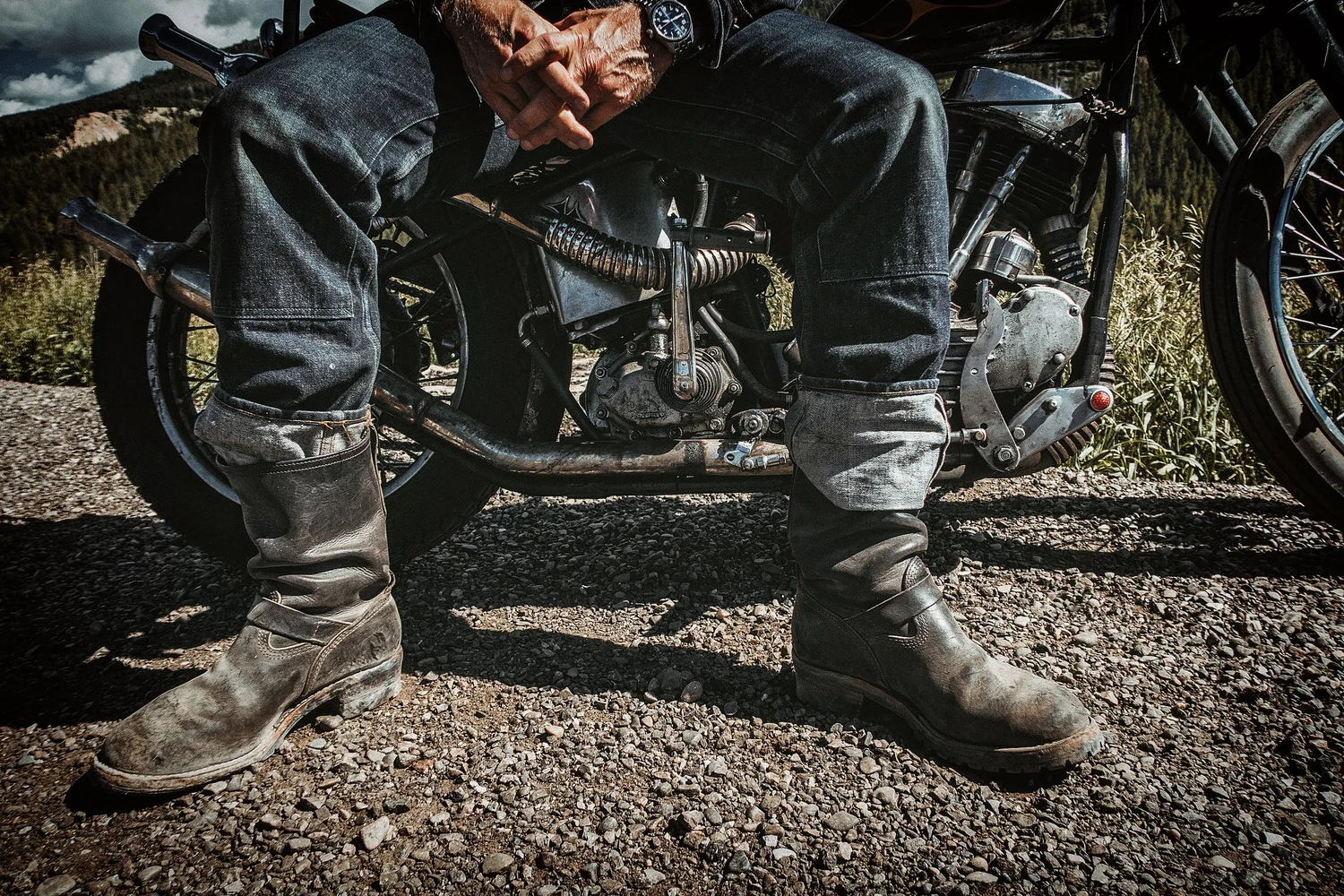 the Black Bear Brand double front Jeans — Black Bear Brand